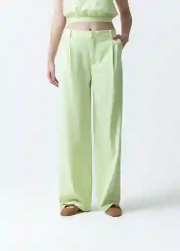 Pantalón Anne Verde Pastel Claro Mujer Talla 4 539F315