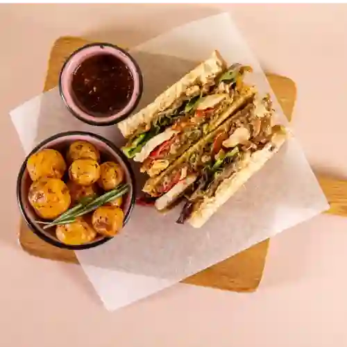 Sanduche Vegetariano