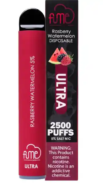 Fume Vaporizador Rasberry Watermelon 2500 Puffs