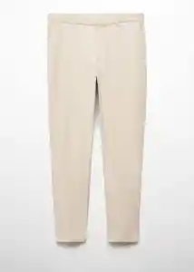 Pantalón Madrid Gris Talla 38 Hombre Mango