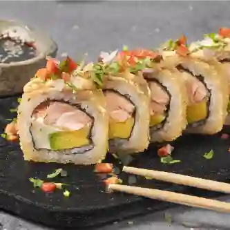 10 Bocados apanado de salmón