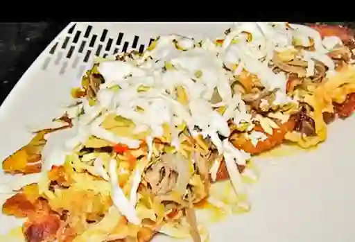 Patacón con Pollo