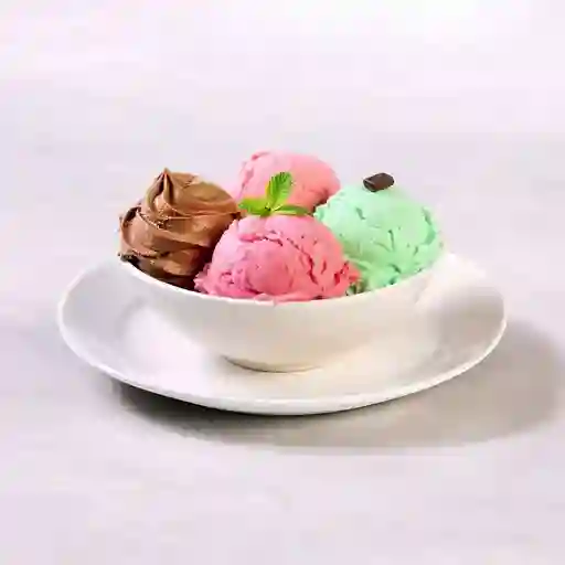 Vaso De Gelato 3 Sabores