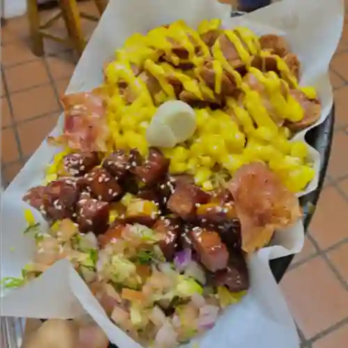 Salchipapa Costimama 1/2
