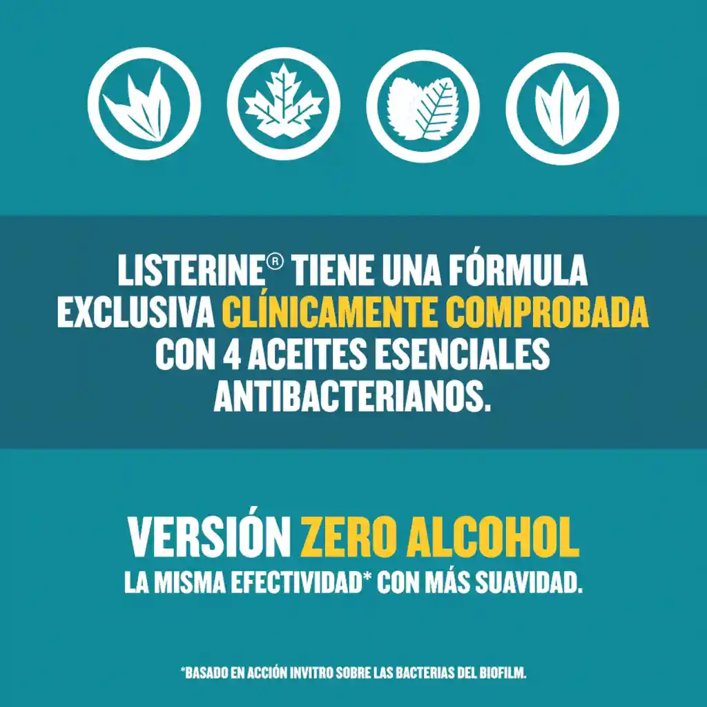 Listerine Enjuague Bucal Zero