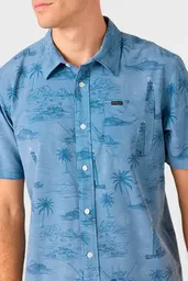 Camisa Relaxed Fit Manga Corta Hombre Upf 50 Talla XXL Oneill