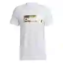 Adidas Camiseta Manga Corta Pff T de Hombre Blanco Talla S