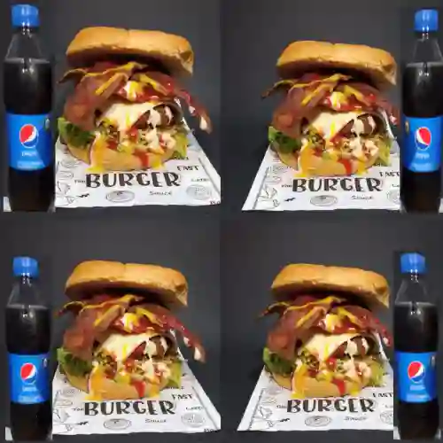 Burguers Tocineteras X4