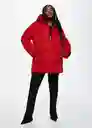 Anorak Tokyo Rojo Talla 26 Mujer Mango