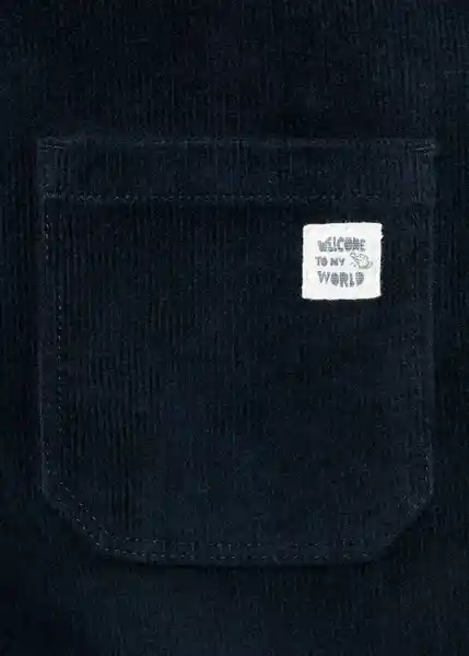 Peto Largo Kiri Navy Talla 97 Niños Mango