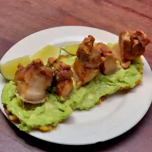 Patacón Enchicharronado