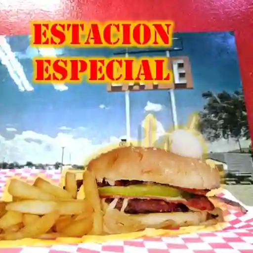 Hamburguesa estacion especial