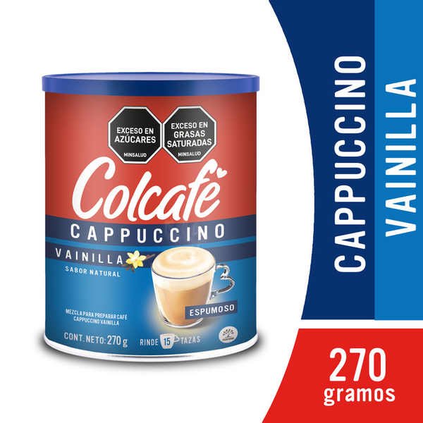 Colcafé Cappuccino Vainilla 270 g