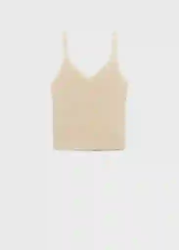 Top Kling Oro Talla XS Mujer Mango