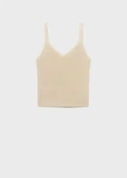 Top Kling Oro Talla XS Mujer Mango