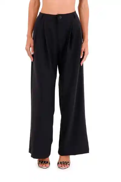 Pantalón Buena Mar-Negro XS Mercedes Campuzano