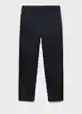 Pantalón Tampaca Navy Talla 42 Hombre Mango
