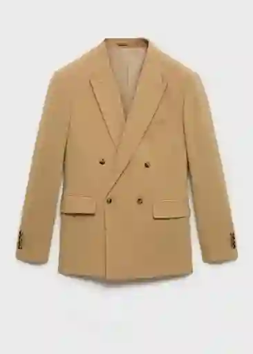 Blazer Americana Boston Beige Talla 50 Hombre Mango