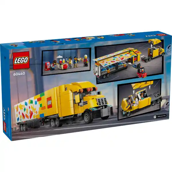 Lego Set de Construcción Camión de Reparto Amarillo