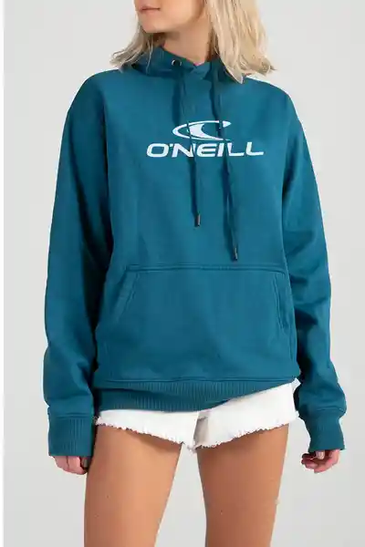 ONeill Buzo Hoodie Supreme Femenino Azul Petróleo Talla S