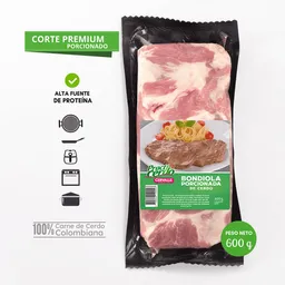 Practicerdo Bondiola de Cerdo Porcionado