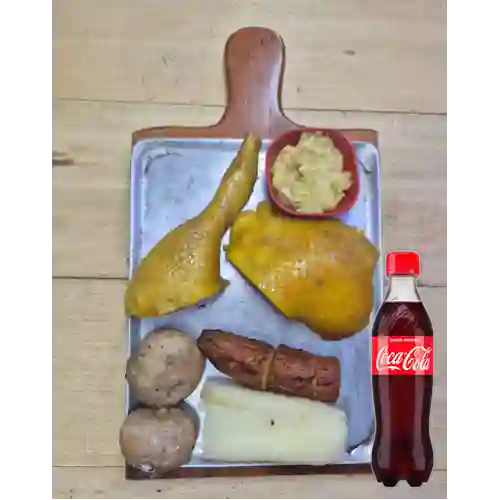 Combo Pernil de Gallina +Cocacola Orig 400ml