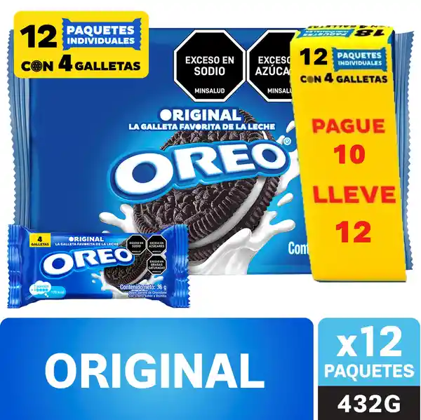 Oreo Galleta Vainilla