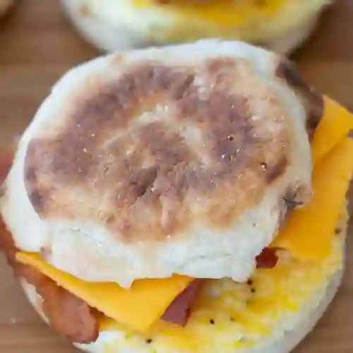 English Muffin Breakfast Sandwich