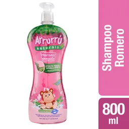 Arrurru Naturals Shampoo Romero Cabello Oscuro