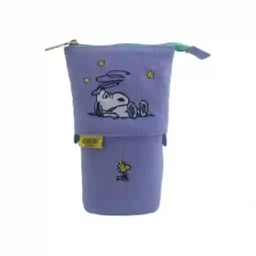 Cartuchera Expandible Serie Snoopy Colorful Vintage Miniso