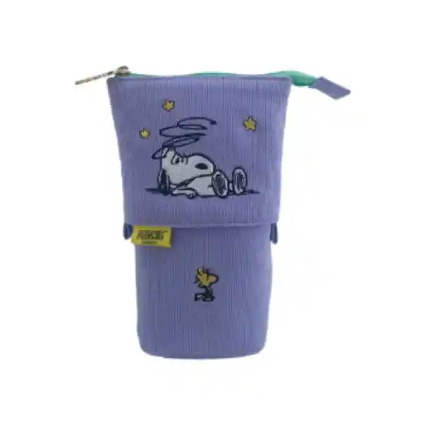 Cartuchera Expandible Serie Snoopy Colorful Vintage Miniso