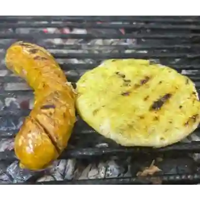 Arepa con Chorizo