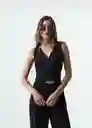 Enterizo Kala Mujer Negro Puro Ultraoscuro Talla L 563G331 Naf Naf