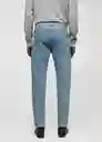 Pantalón Jean Ben Dirty Claro Talla 44 Hombre Mango