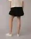 Falda Mujer Negro Talla: MEDIUM 5165001 American Eagle