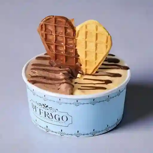 Vaso Gelato 2 Sabor