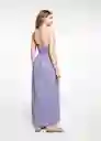 Vestido Violeta Lila Talla 20 Niñas Mango