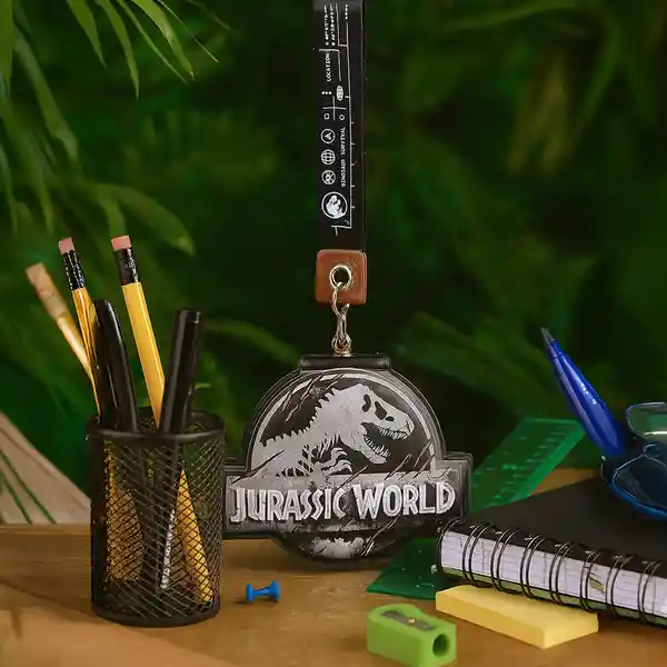 Bloc de Notas 3D Logo Serie Jurassic World Miniso