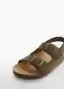 Sandalias Carlo Khaki Talla 28 Niños Mango