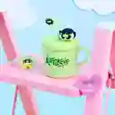 Taza Con Pitillo de Serie Las Chicas Superpoderosas Verde Miniso