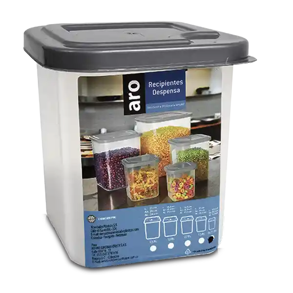 Aro Recipientes Para Despensa 750 mL