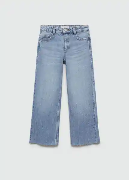 Jean Wide7 Tejano Claro Talla 13 Niñas Mango