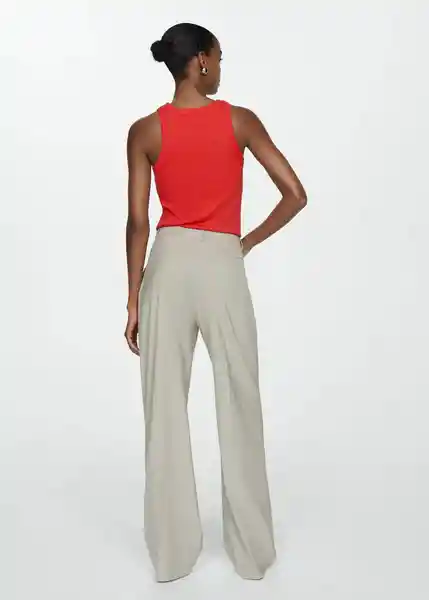 Top Boni Rojo Talla 18 Mujer Mango