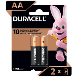 Duracell Batería Alcalina Tipo AA