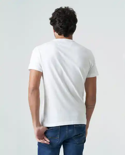 Camiseta Blanco Talla L Hombre Americanino 840c000