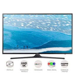 Samsung Tv Led (Uhd Smart 50 Pulgadas UN50KU6000