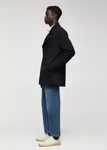 Abrigo Tinof Navy Talla XXL Hombre Mango