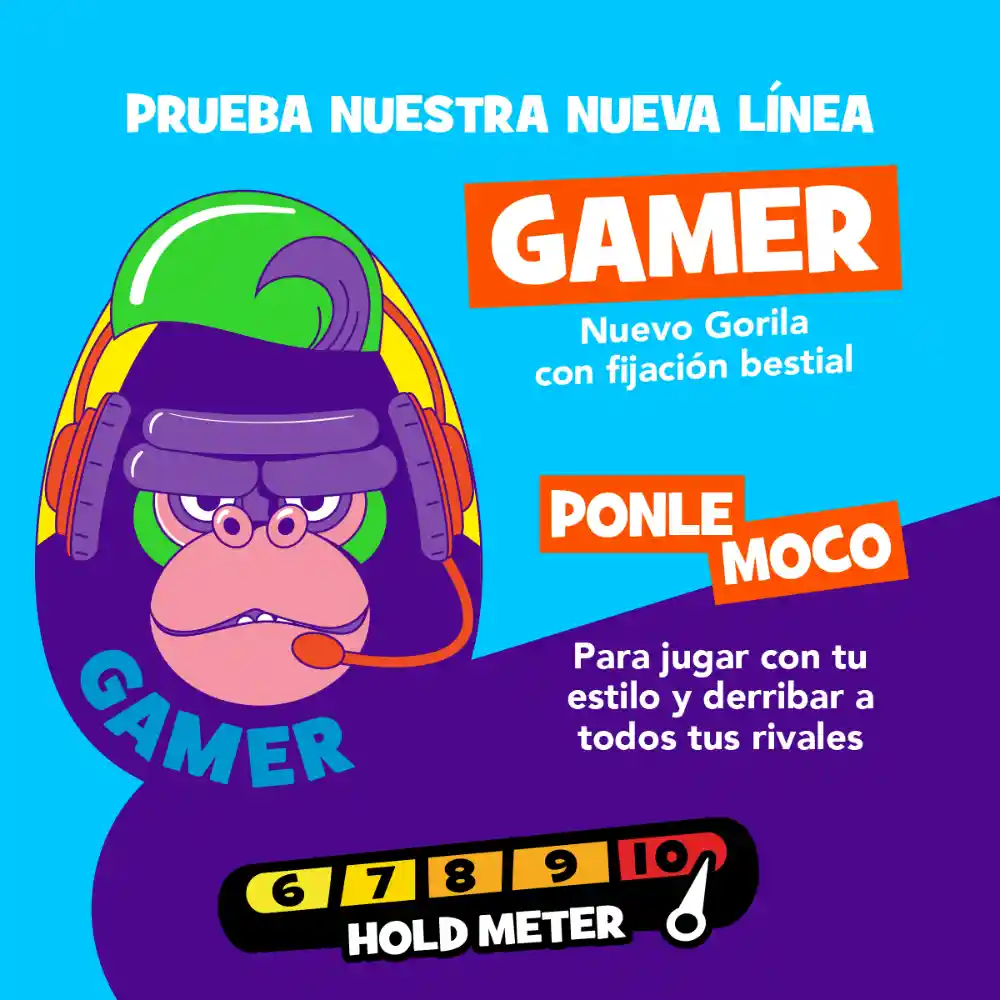 Gel Moco de Gorila Gamer