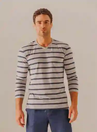 Camiseta Pijama Larga Hombre Bronzini 75410