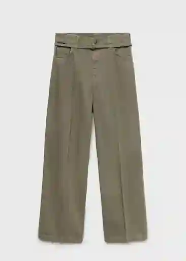 Jean Julia Khaki Talla 40 Mujer Mango